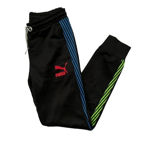 PUMA Mens DAZED T7 TRACKSUIT Black